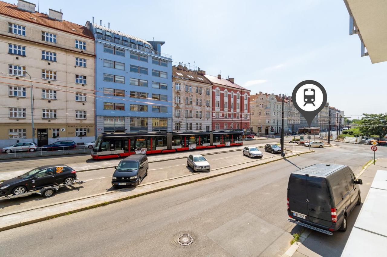 Studio Brand New Apartment #28 In New Building With Free Parking In City Center Praga Exterior foto